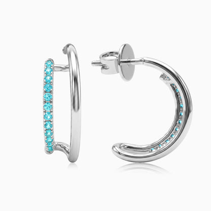 Silver Theresa Earrings