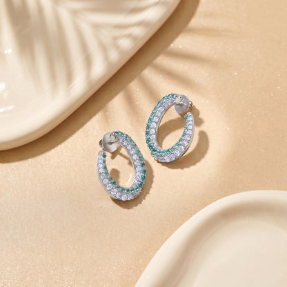 Silver Aegle Earrings