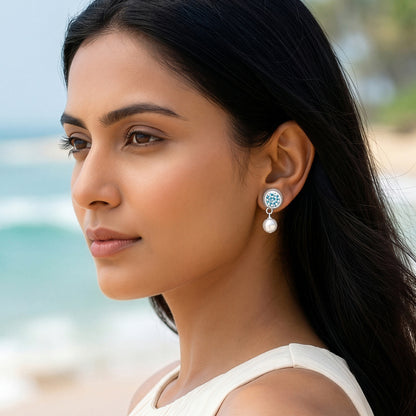 Silver Auralea Earrings