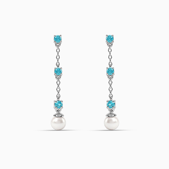 Silver Lysithea Earrings