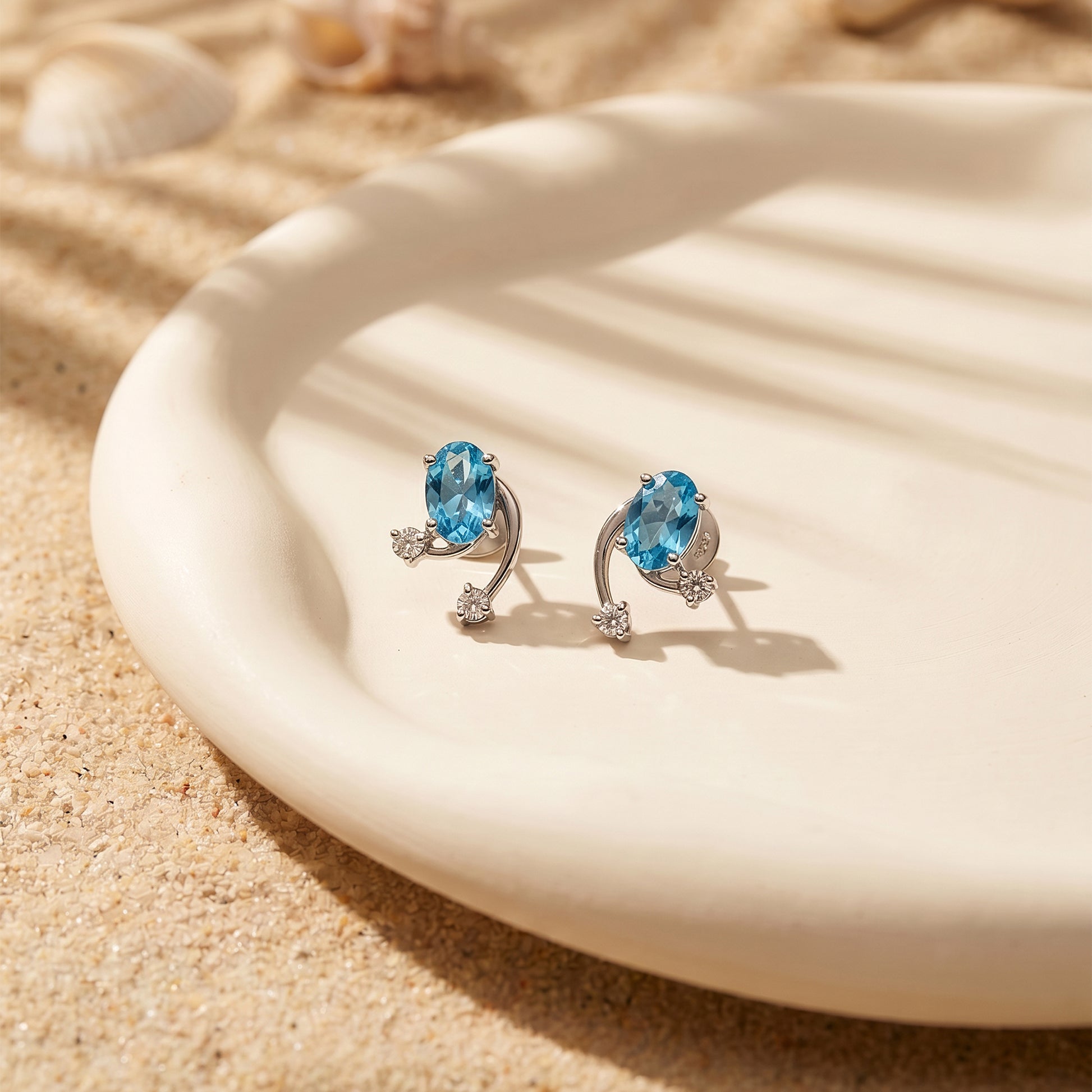 Silver Ianthe Earrings