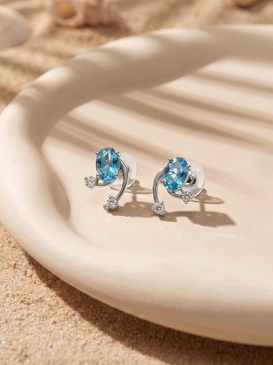 Silver Ianthe Earrings