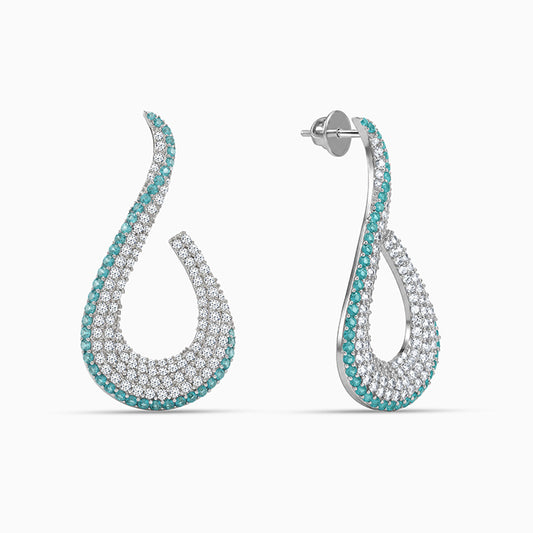 Silver Galene Earrings