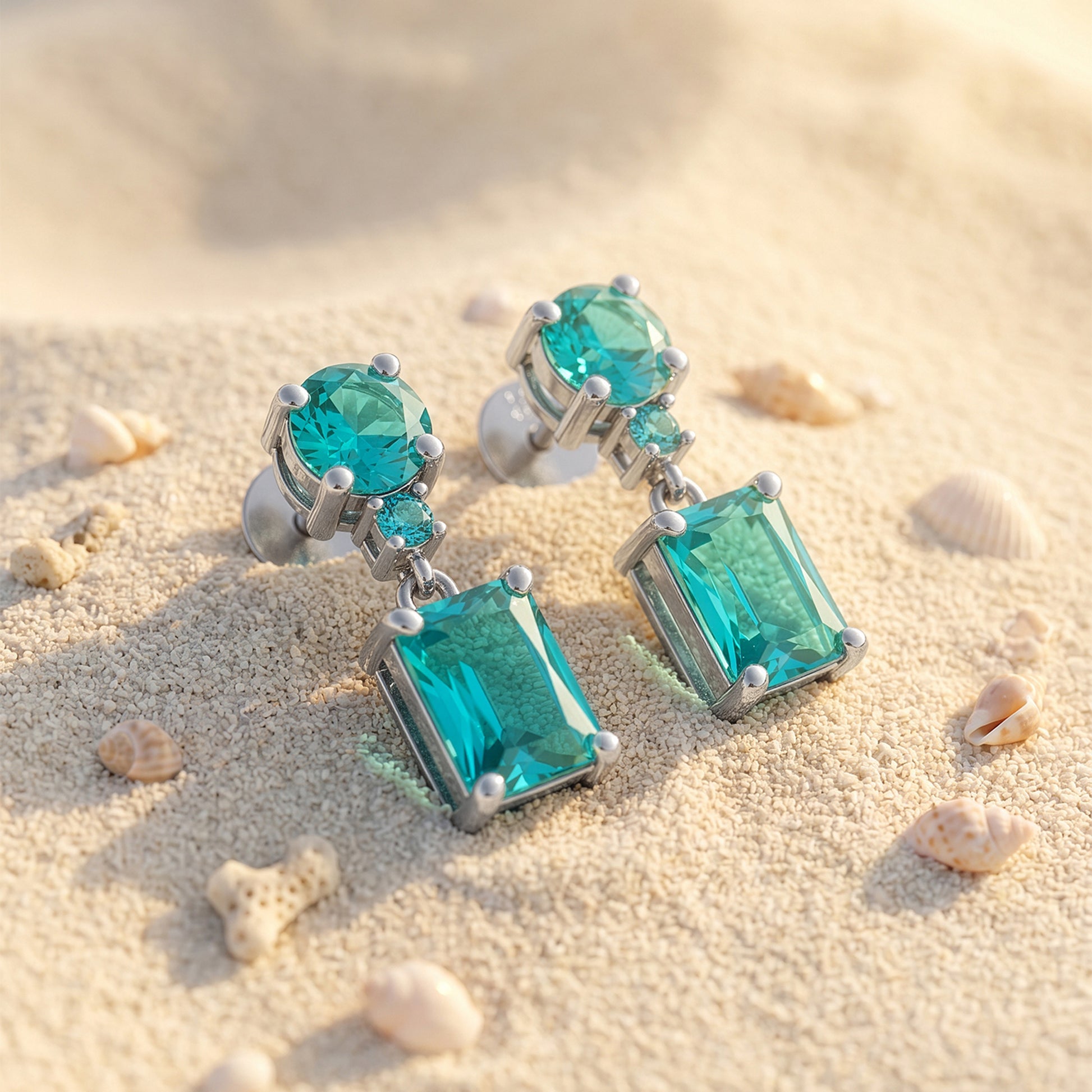 Silver Calypso Earrings