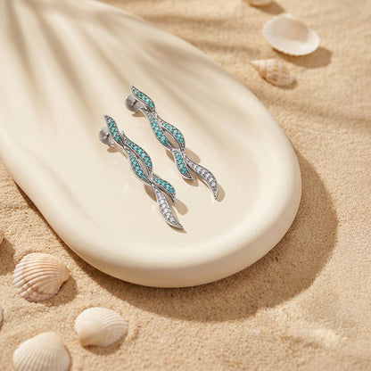 Silver Euadne Earrings