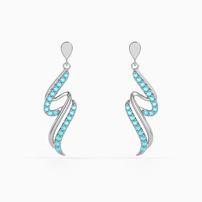 Silver Celaeno Earrings