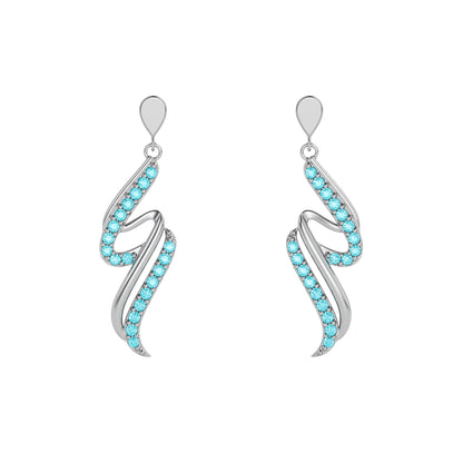 Silver Celaeno Earrings
