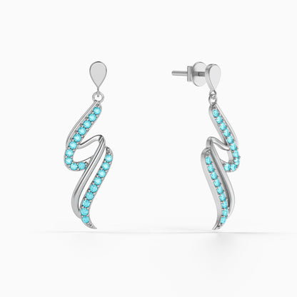 Silver Celaeno Earrings