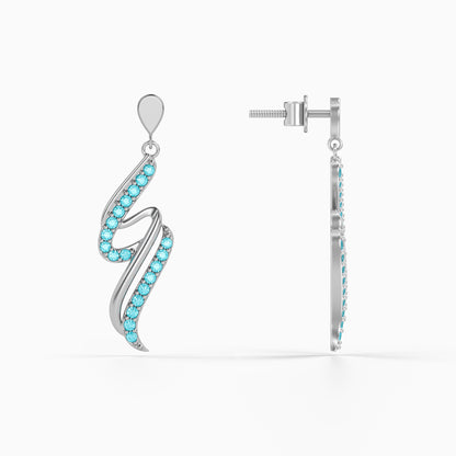 Silver Celaeno Earrings