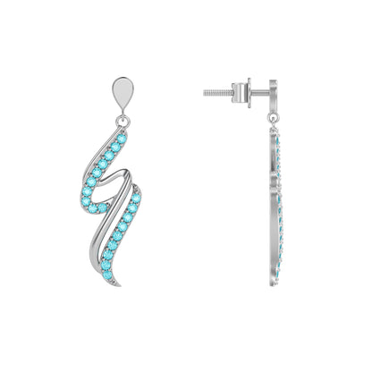 Silver Celaeno Earrings