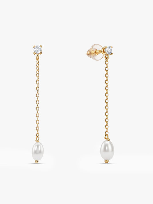 Golden Catherine Beauty Earrings