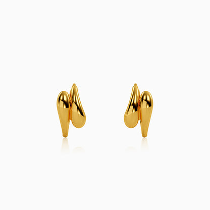 Golden Elarion Hoop Earrings