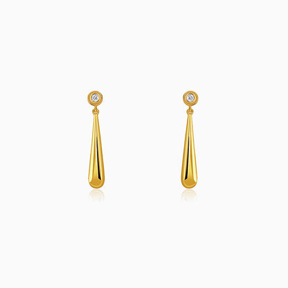Golden Power Play Earrings