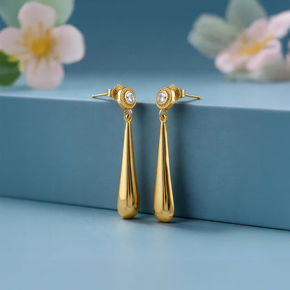 Golden Power Play Earrings