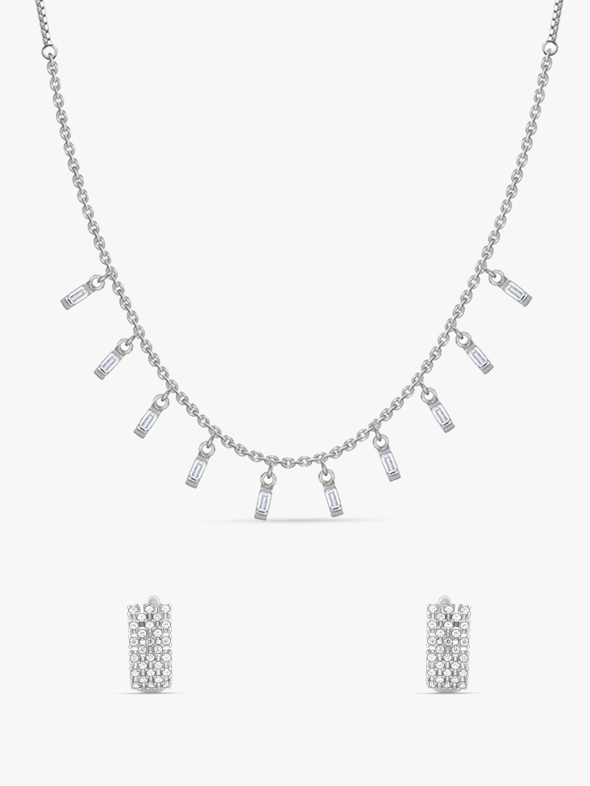 Silver Aimee Set