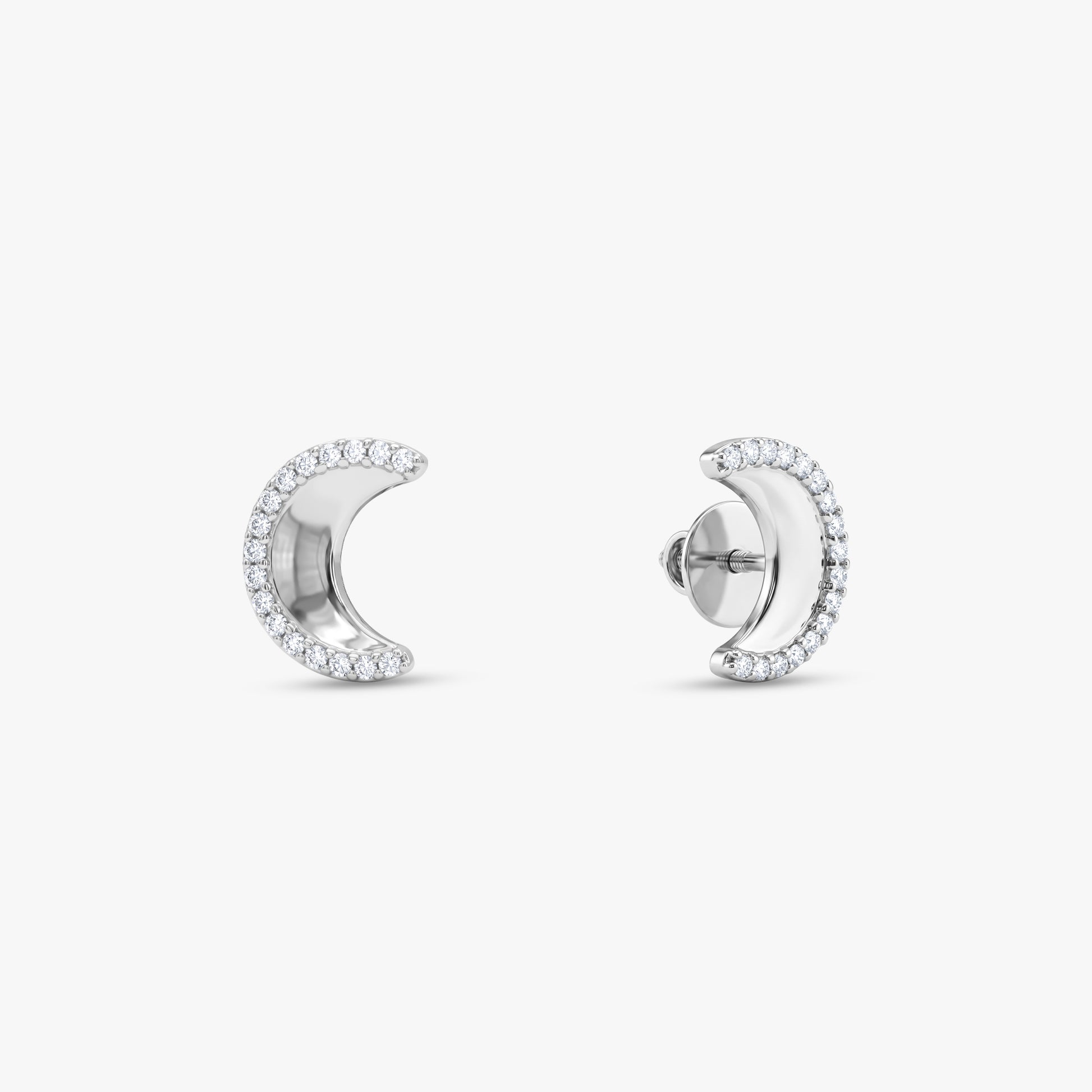 Silver Lunata Earrings