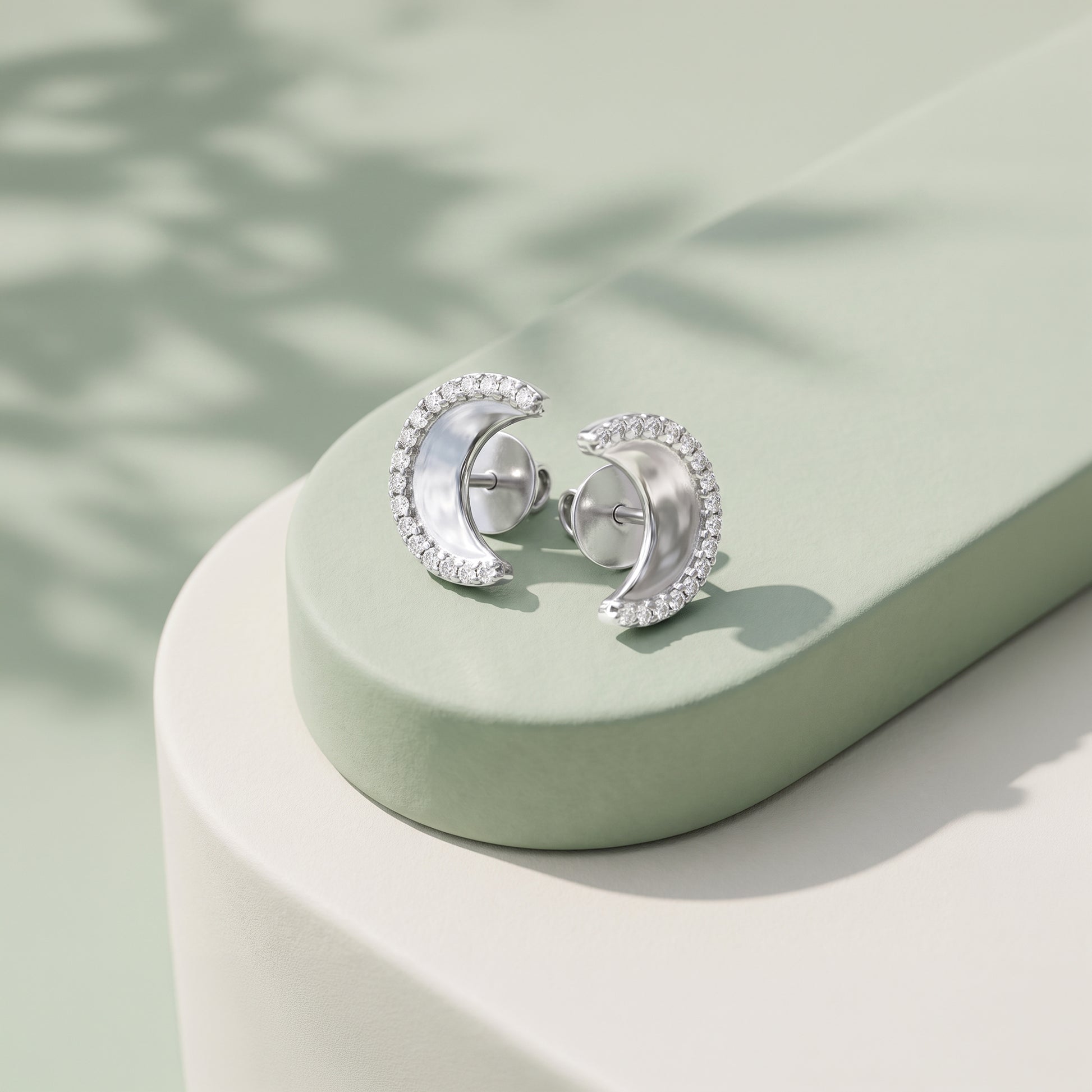 Silver Lunata Earrings