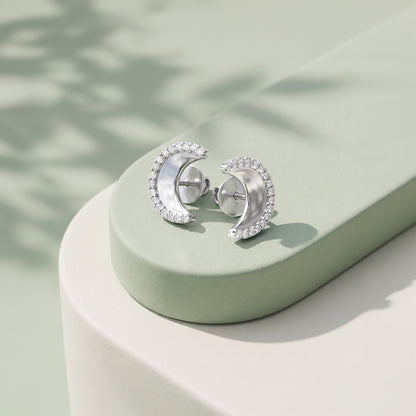 Silver Lunata Earrings