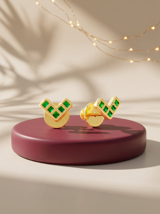Golden Utsav Spark Studs