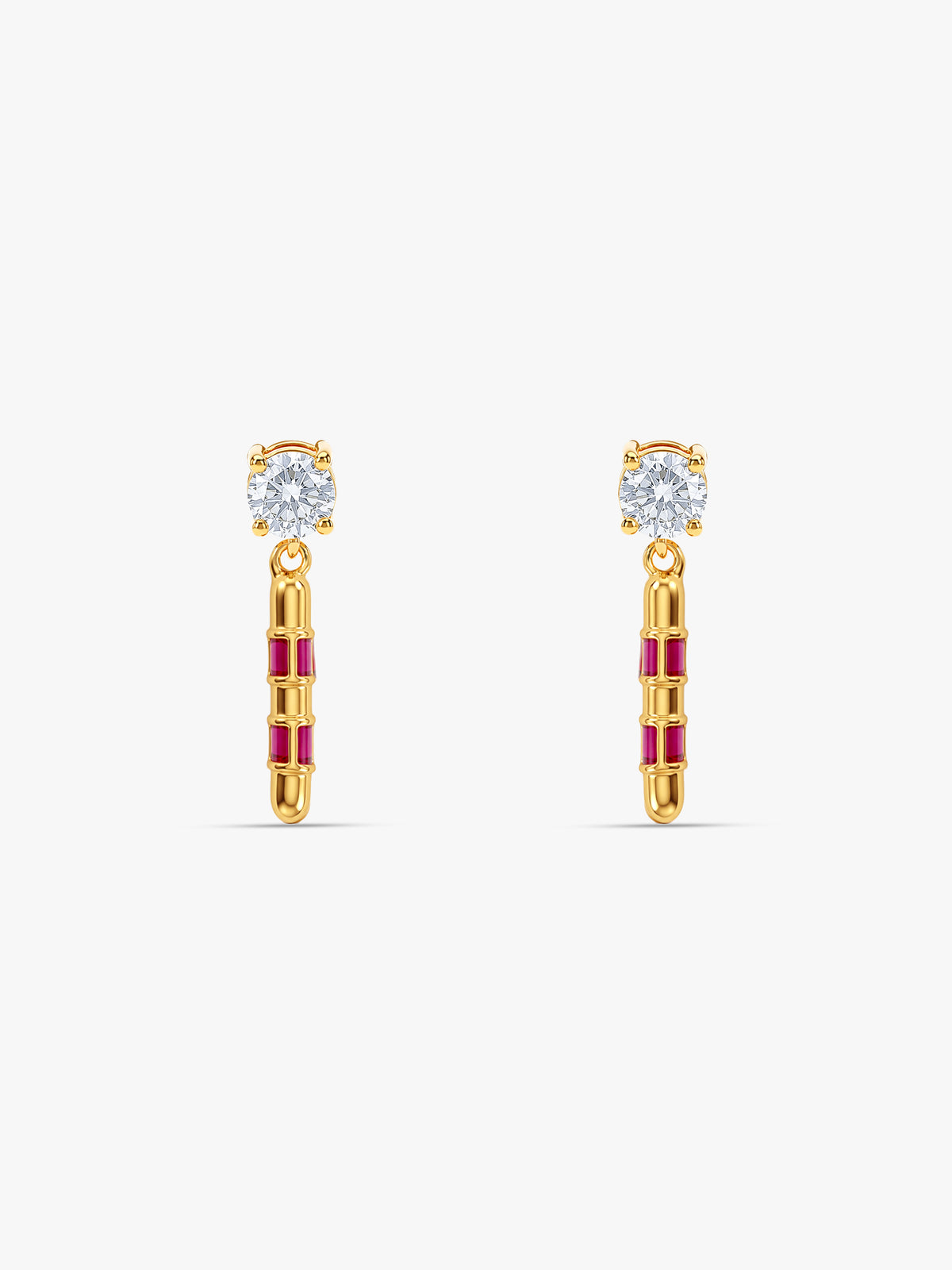 Golden Dhamaka Earrings