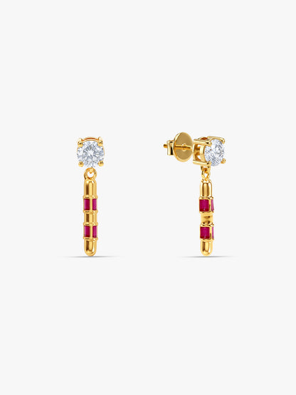 Golden Dhamaka Earrings