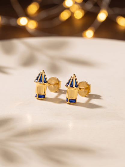 Golden Rocket Studs