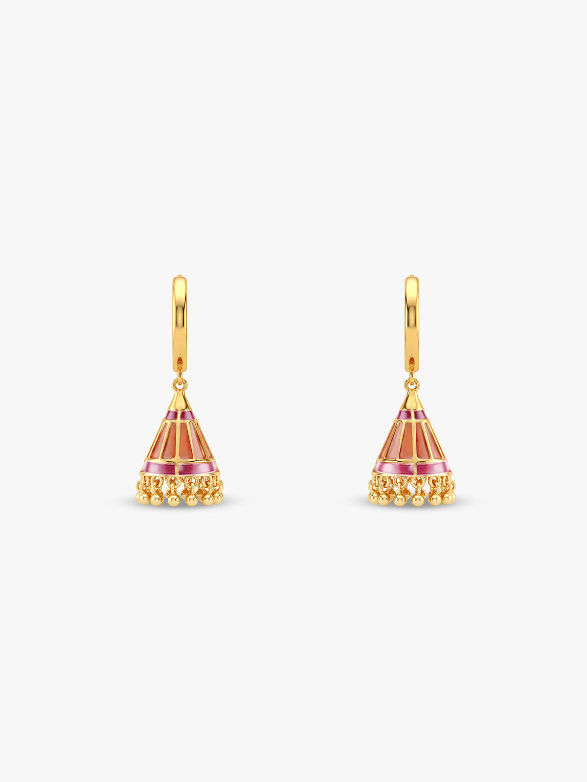 Golden Anar Spark Jhumka