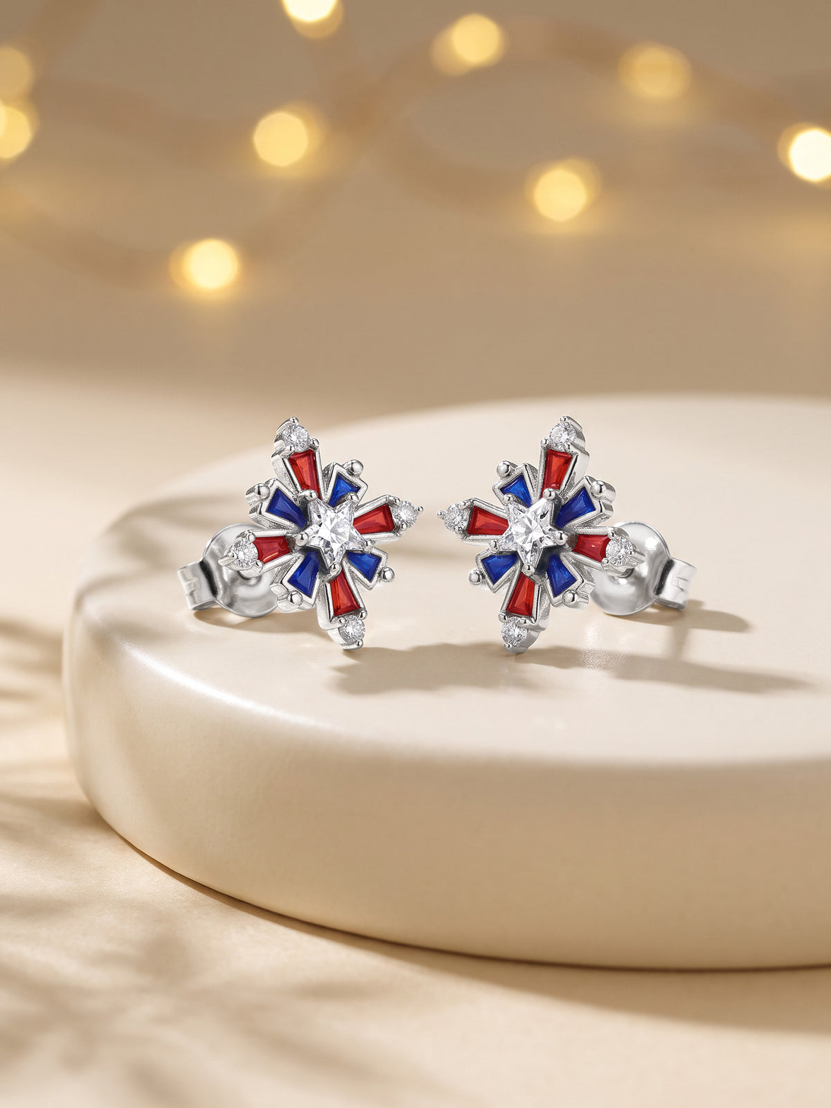 Silver Chota Atishbazi Studs