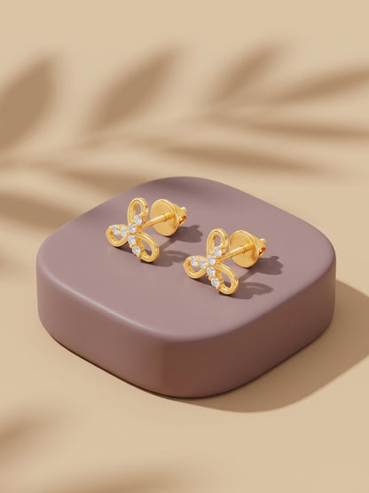 Golden Arabella Studs