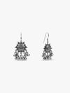 Oxidised Silver Iskra Earrings