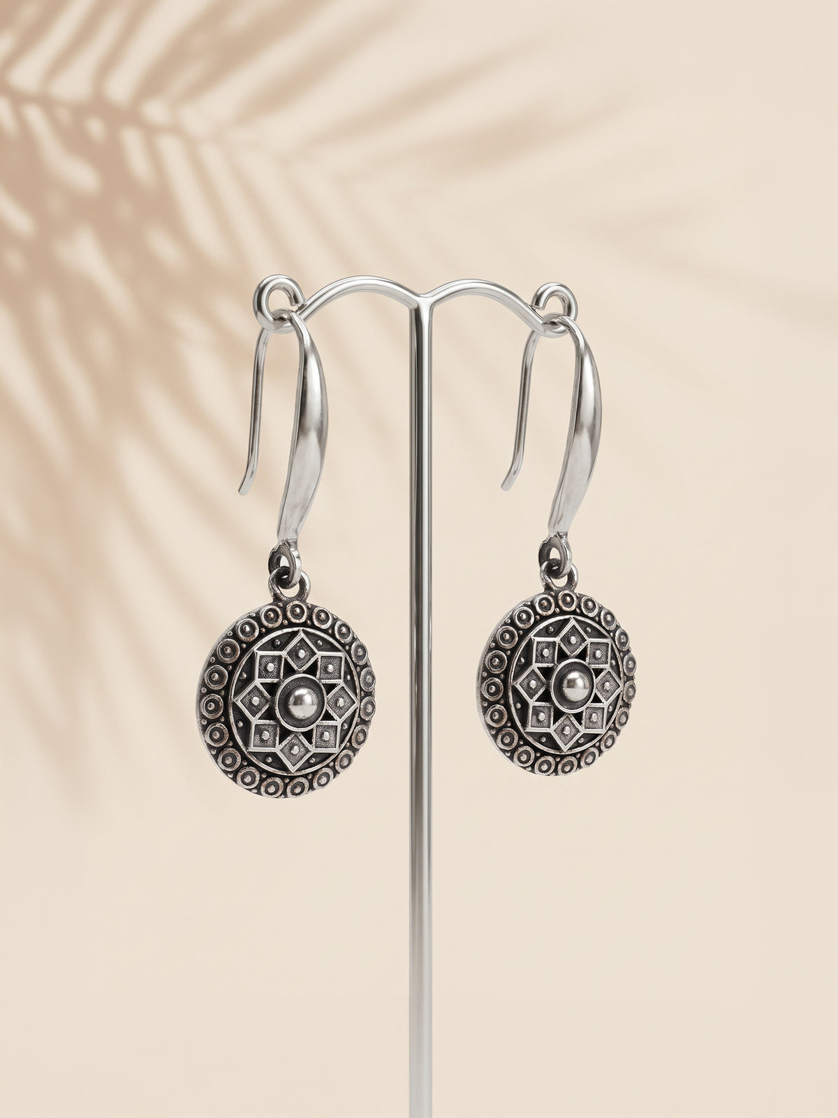Oxidised Silver Leonie Earrings