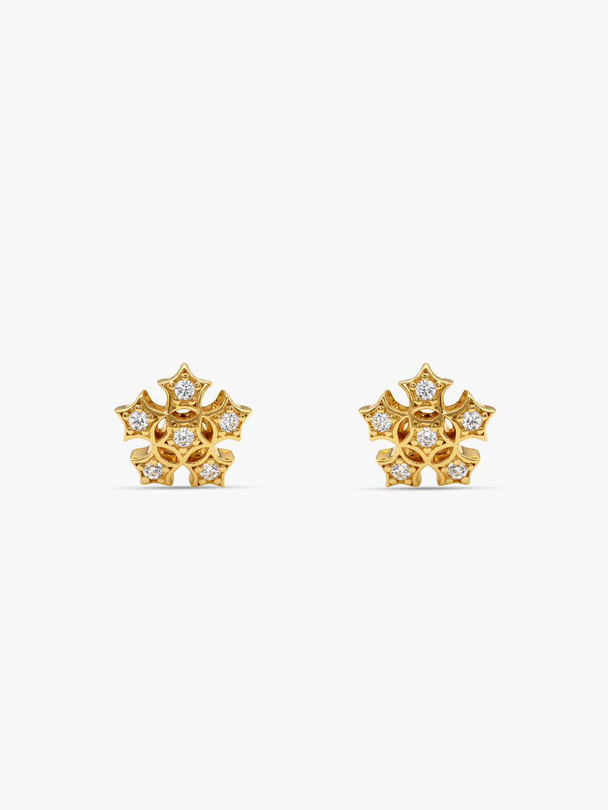 Golden Novaline Studs