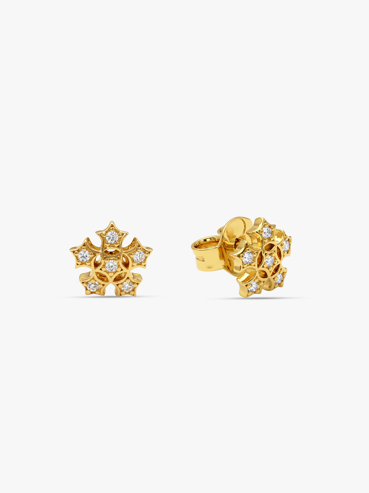 Golden Novaline Studs