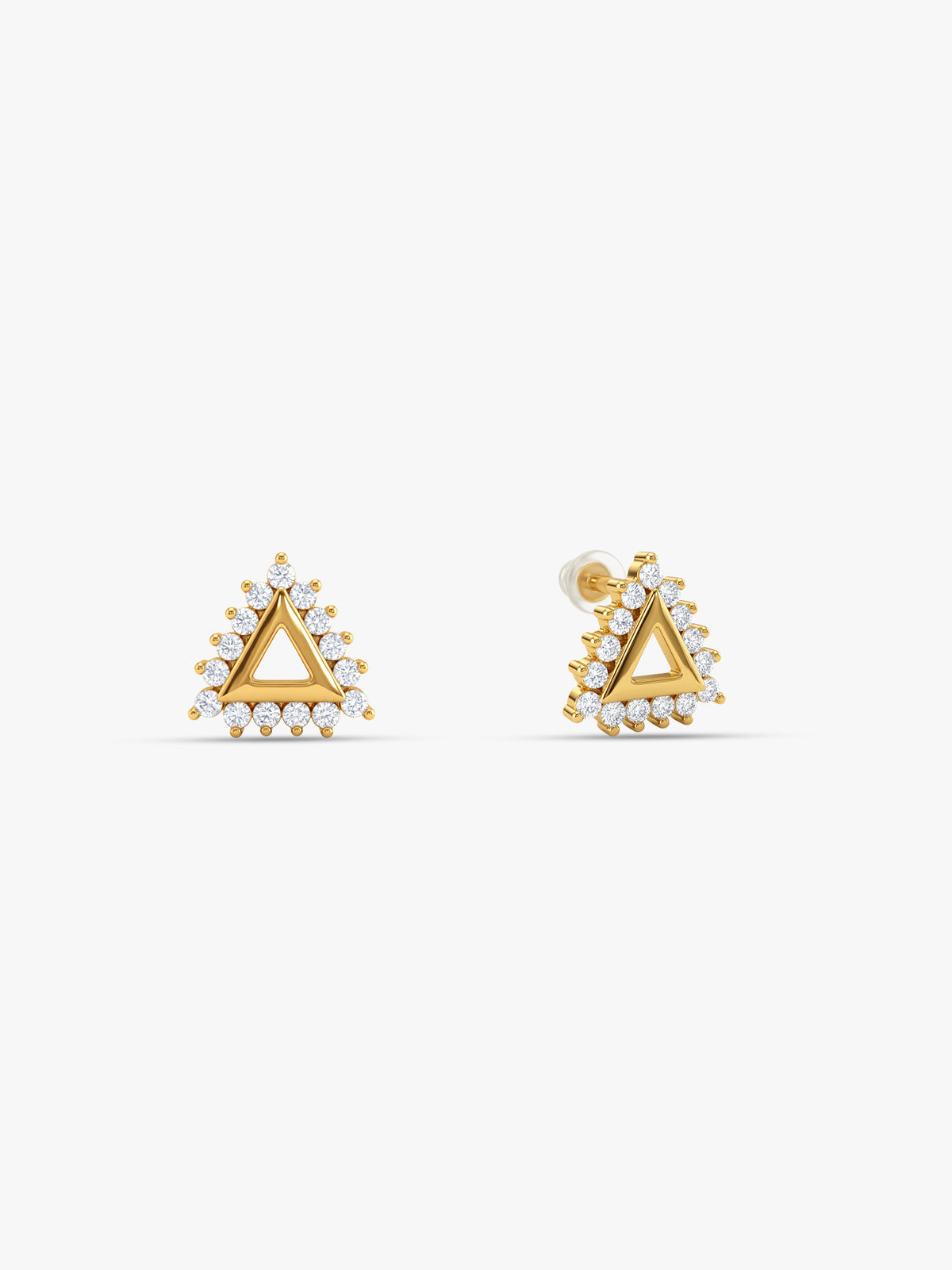 Golden Aurellea Studs