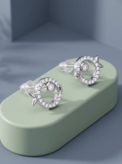 Silver Marlena Studs