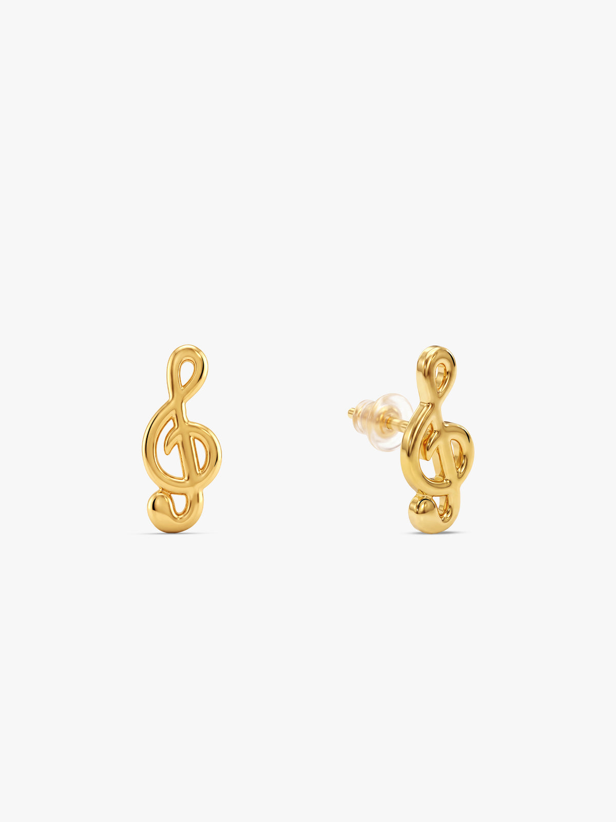 Golden Serene Sonata Studs