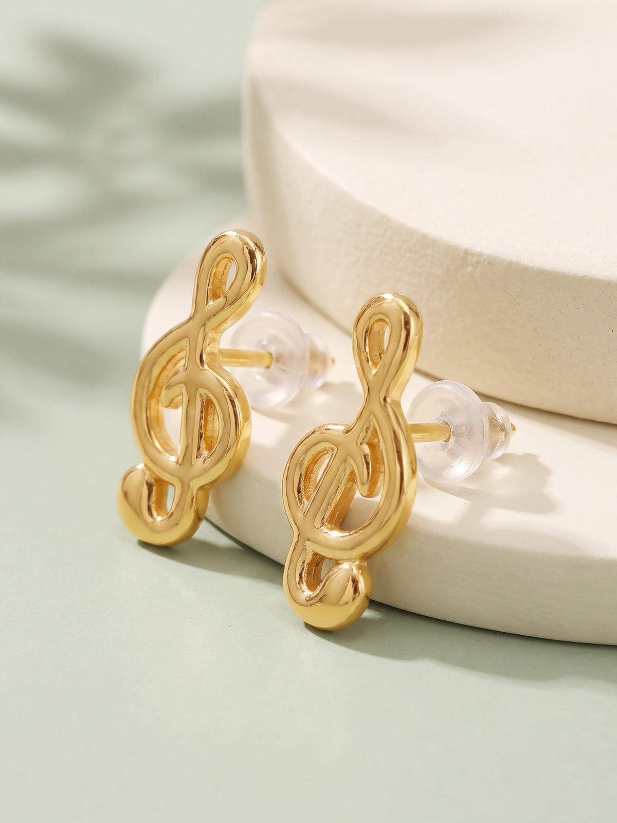 Golden Serene Sonata Studs