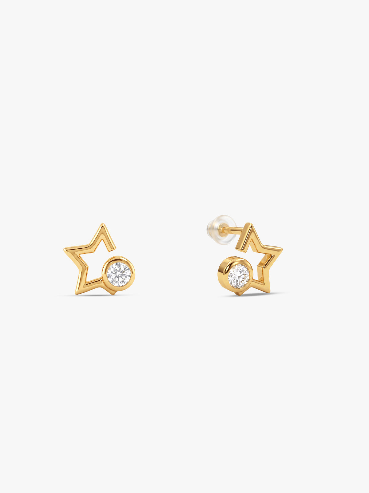 Golden Estelle Glow Studs