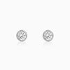 Silver Shine Zircon Earrings