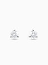 Silver Zircon Mini Studs