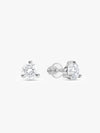 Silver Zircon Mini Studs