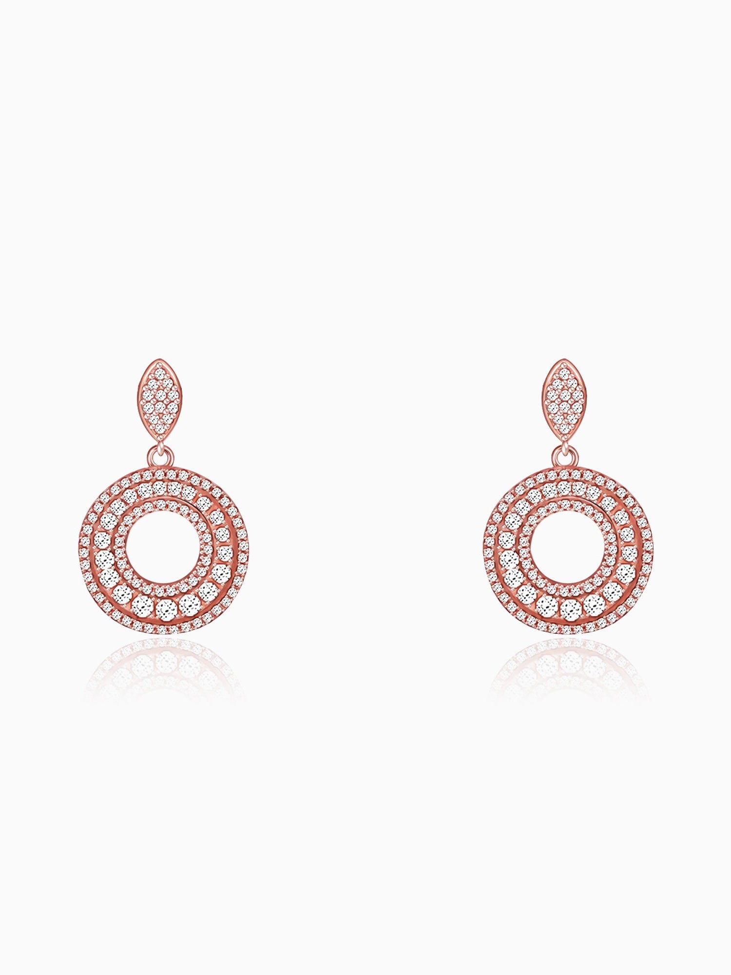 Rose Gold Classic Earrings