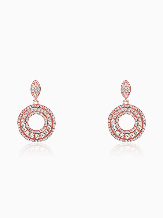Rose Gold Classic Earrings