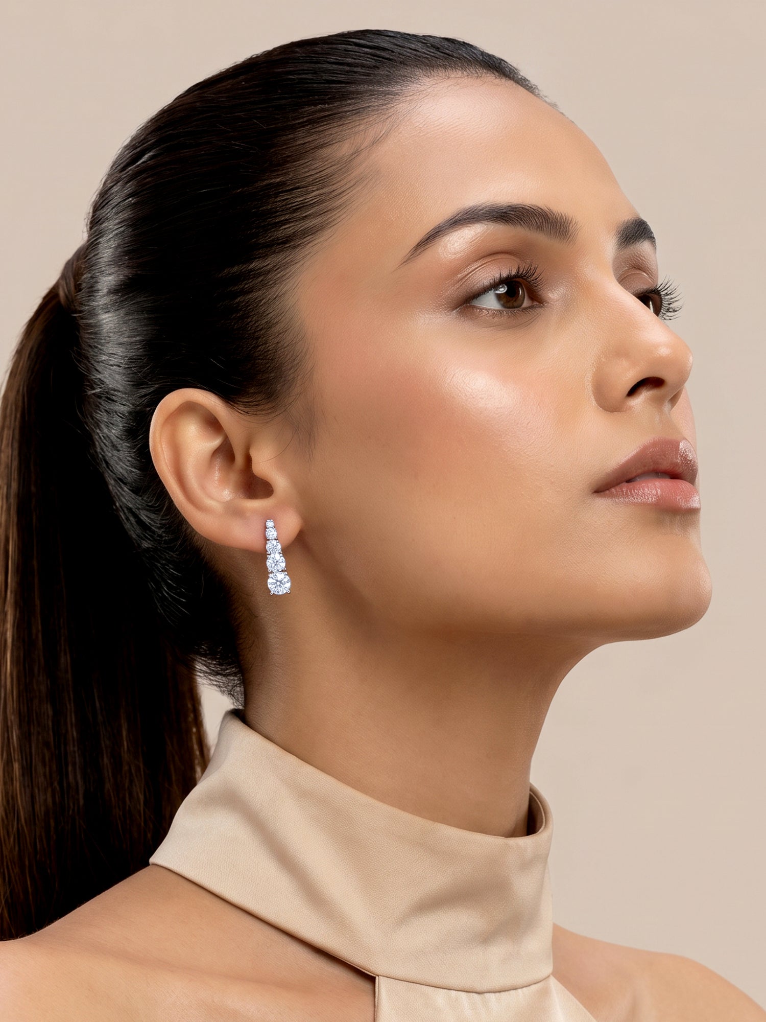 GIVA Signature Solitaire Earrings