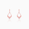 Rose Gold Princess Earrings
