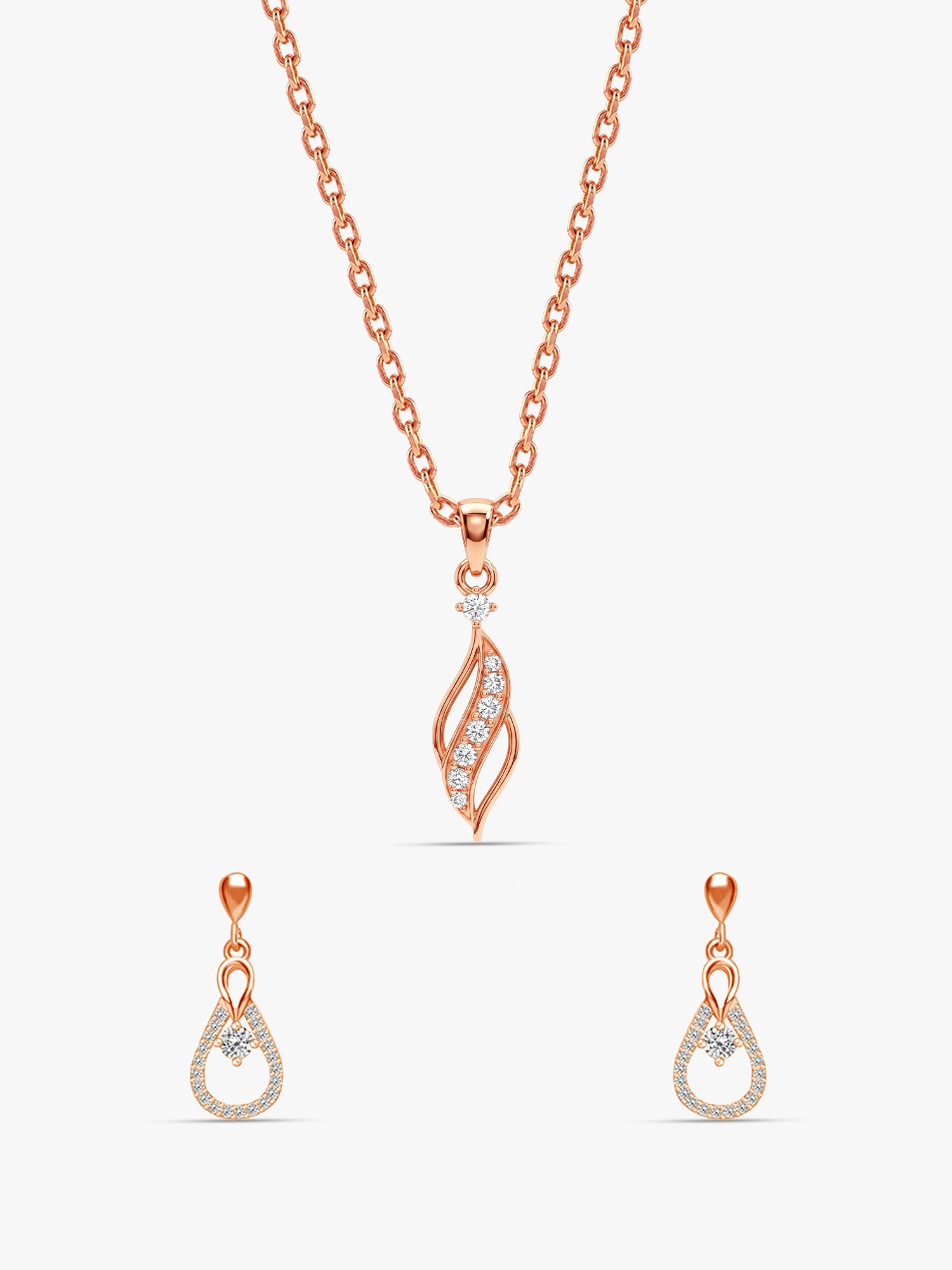 Rose Gold Celestina Set