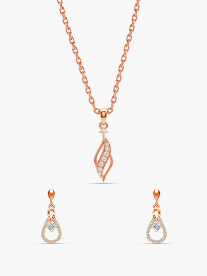 Rose Gold Celestina Set