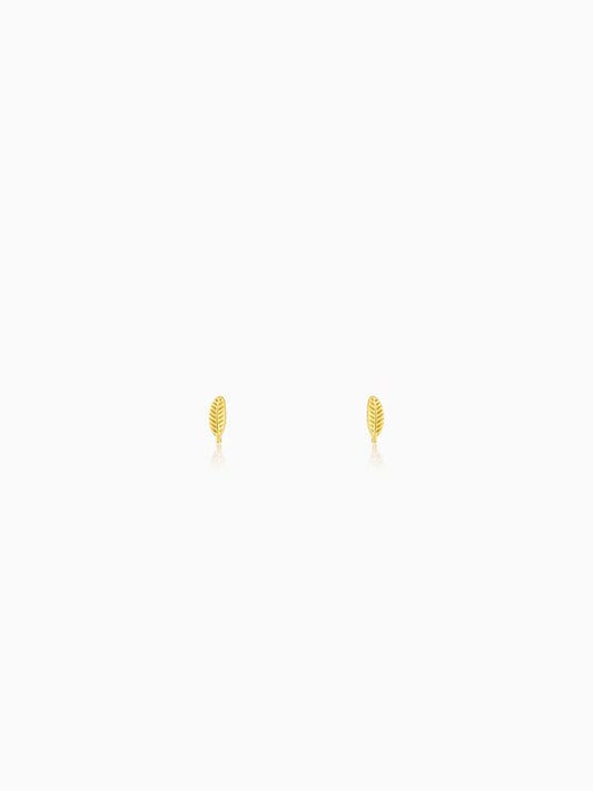 Golden Alluring Stud Earrings