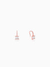 Rose Gold Sugar Crystal Earring