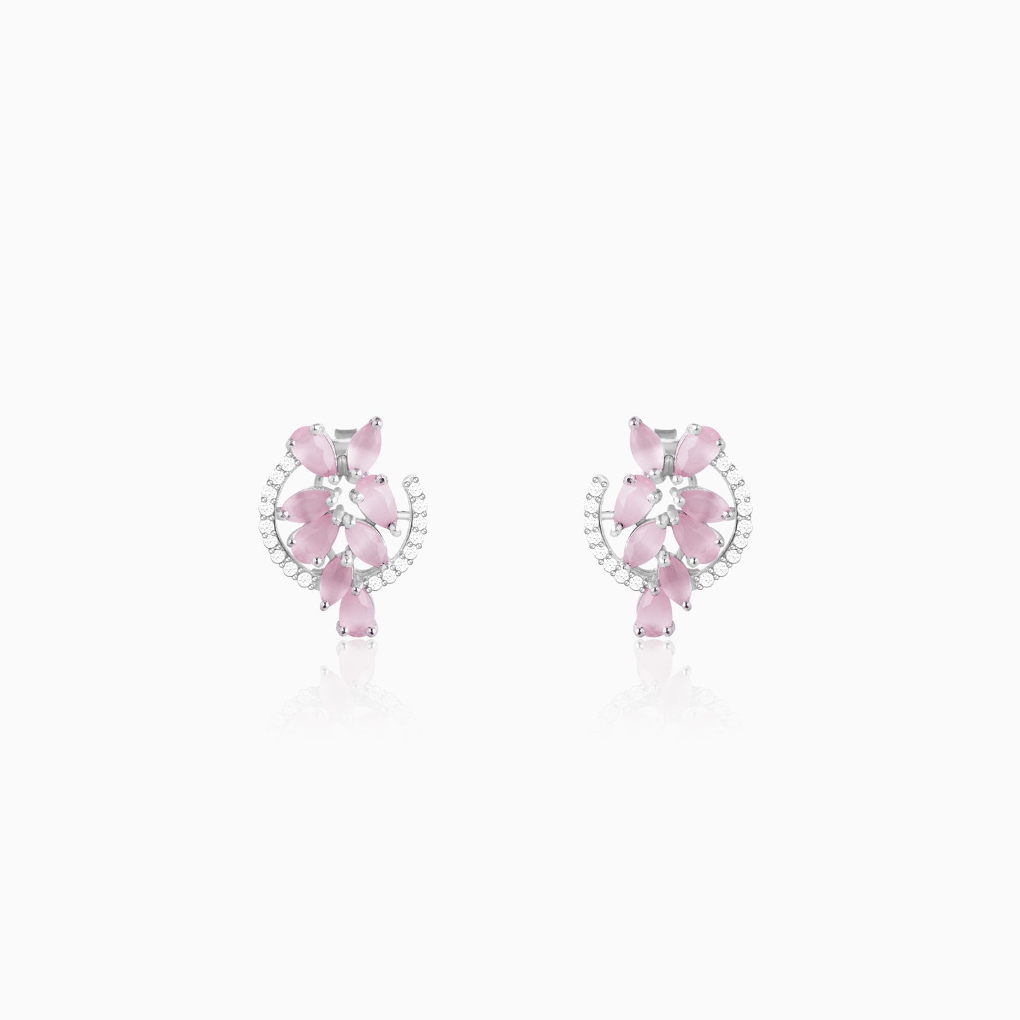 The Pink Periwinkle Earrings